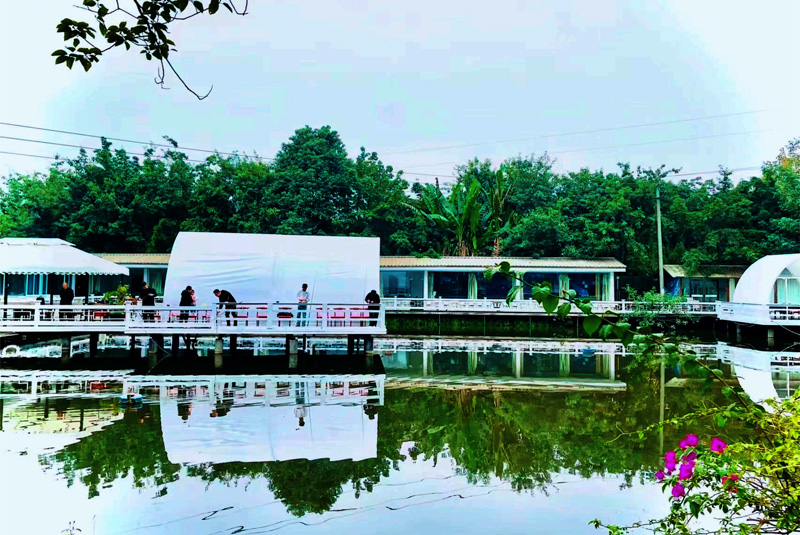 成都周邊團建地點，三圣鄉漫游花園